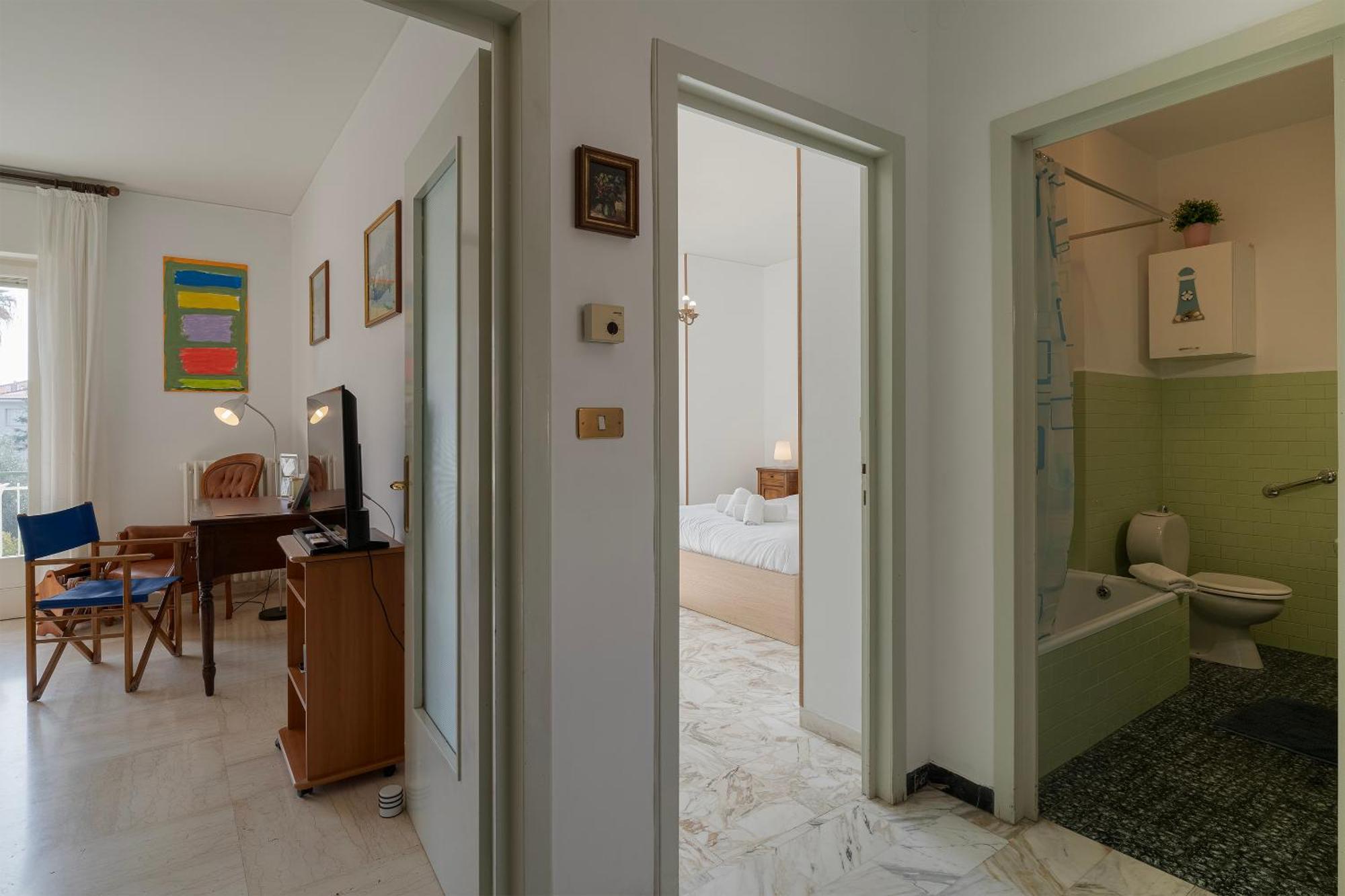 Casa Silvia - Central - Terrace - Wifi Bordighera Eksteriør bilde